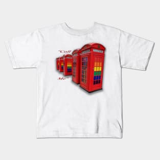 Rainbow call box Kids T-Shirt